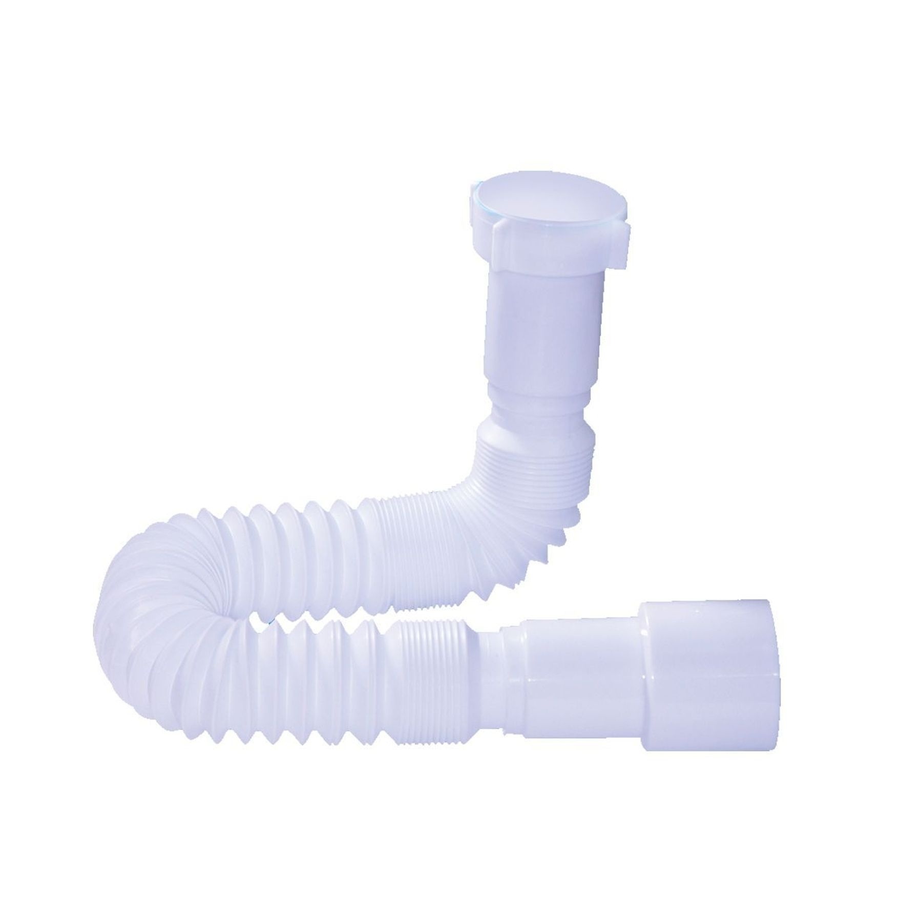 Гнучка труба Waterstal АС-1013 1 1/2″х40/50 з гайкою, 750мм - Image 1