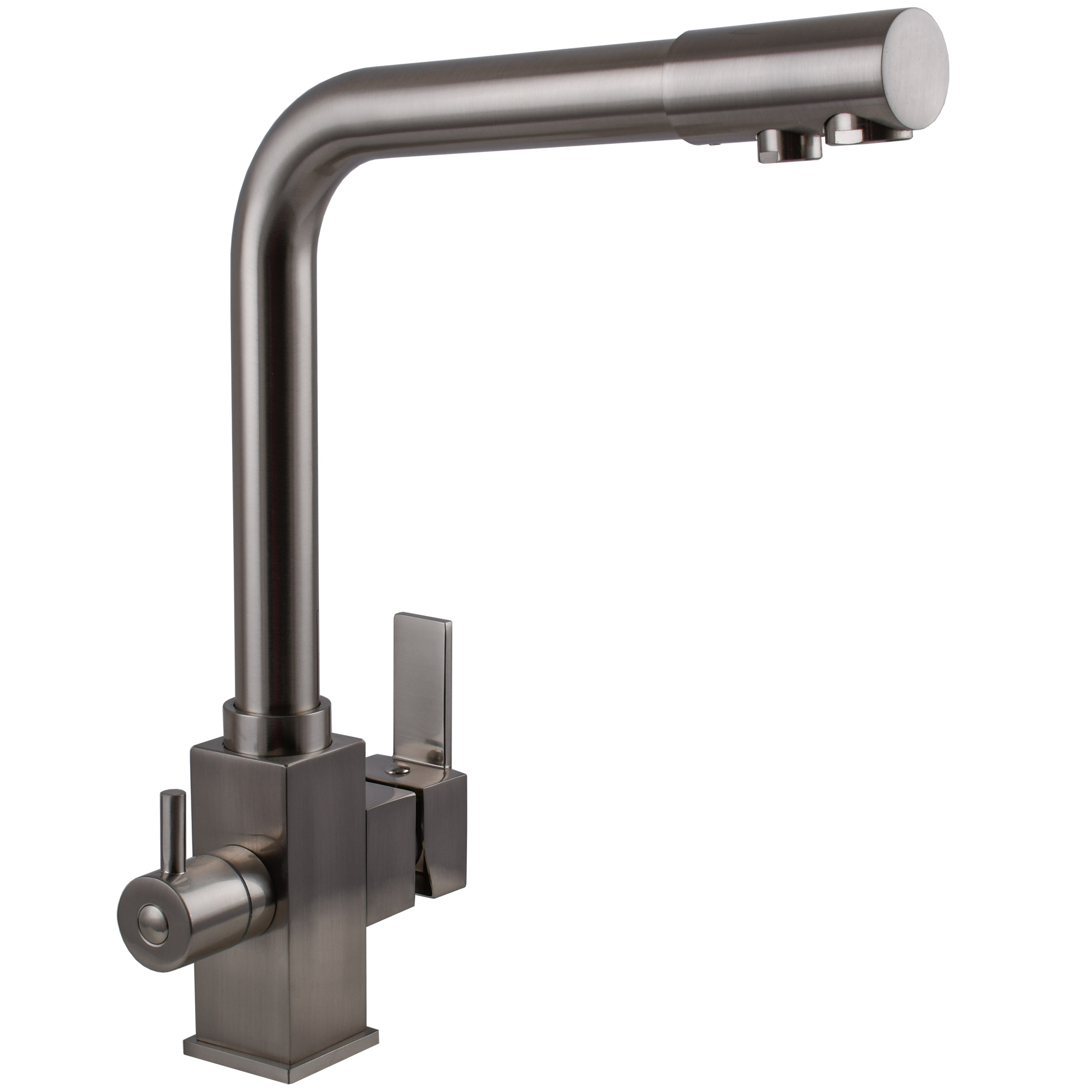 Змішувач для кухні під осмос Globus Lux LAZER GLLR-0100-8-STSTEEL - Image 1