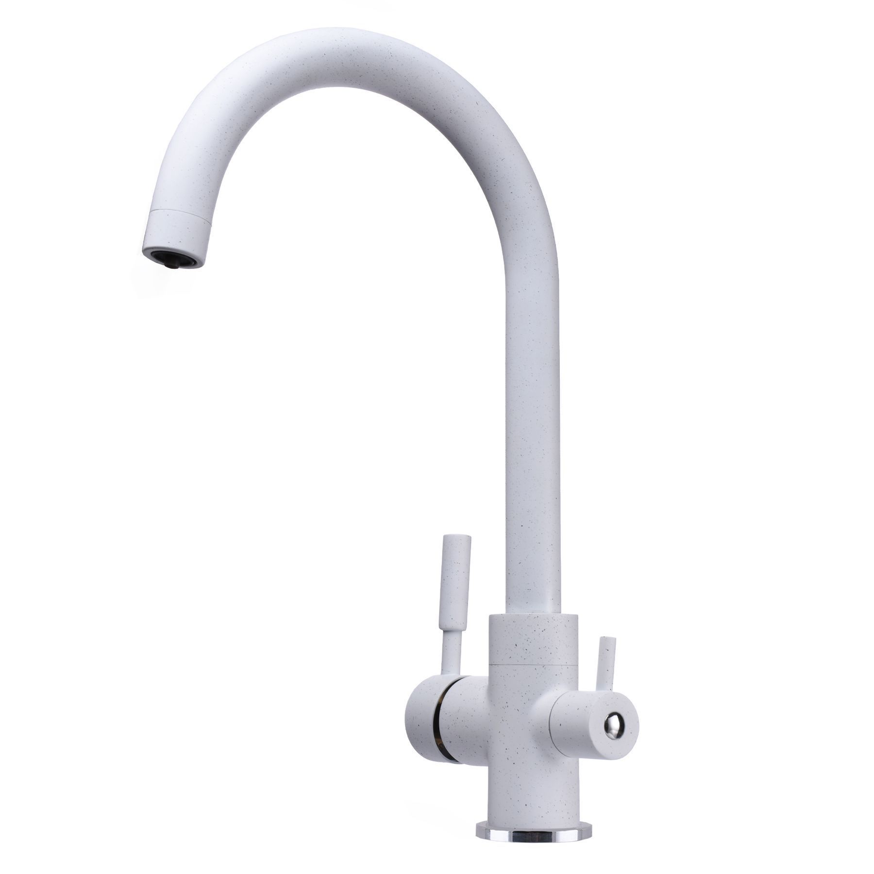 Змішувач для кухні під осмос Globus Lux LAZER GLLR-0333-7-WHITE - Image 1