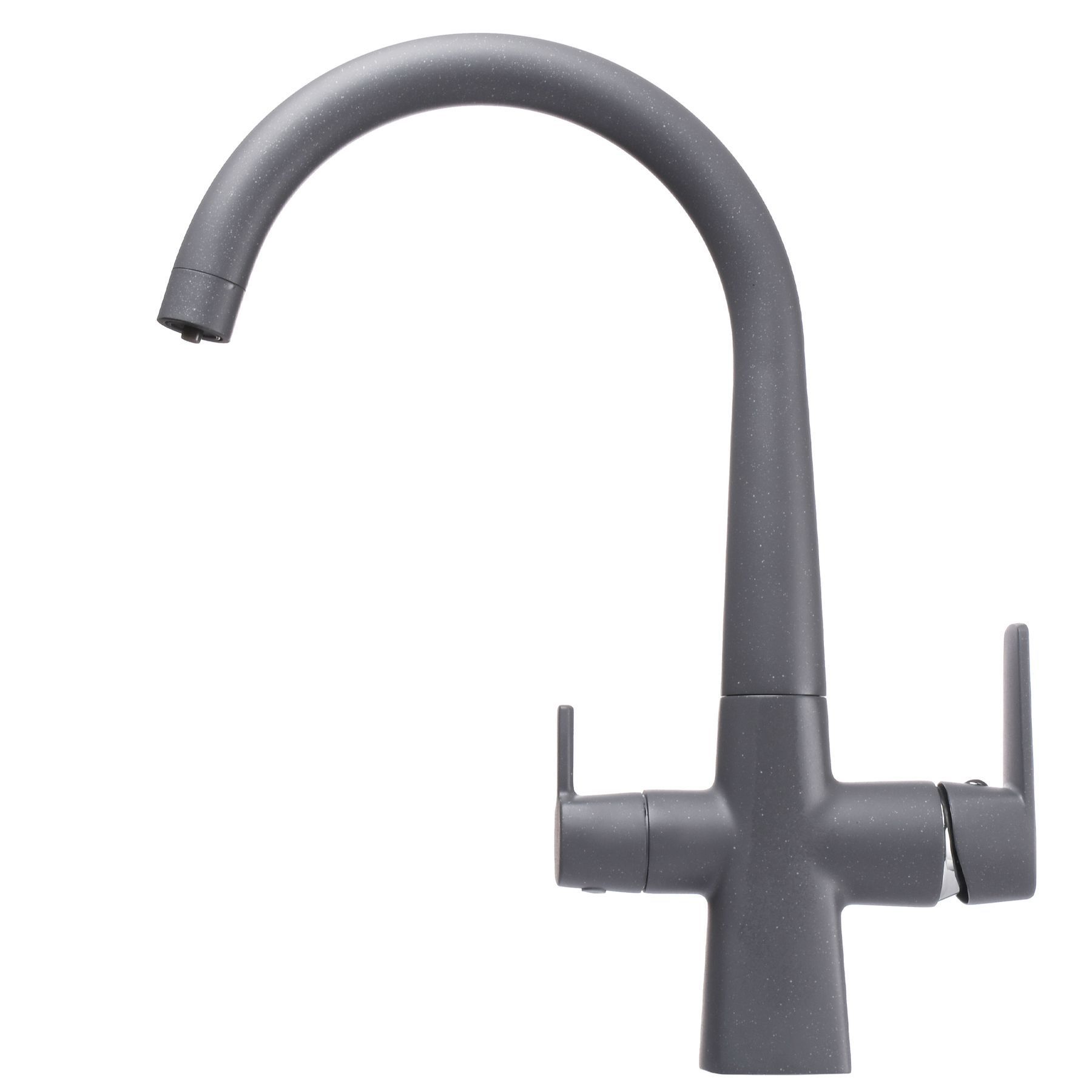 Змішувач для кухні під осмос Globus Lux LAZER GLLR-0999-3-TITANIUM - Image 1