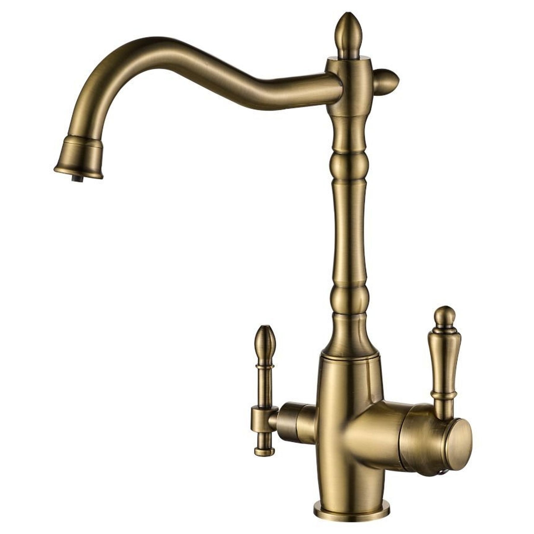 Змішувач для кухні під осмос Globus Lux LAZER GLLR-1000-9-BRONZE - Image 1