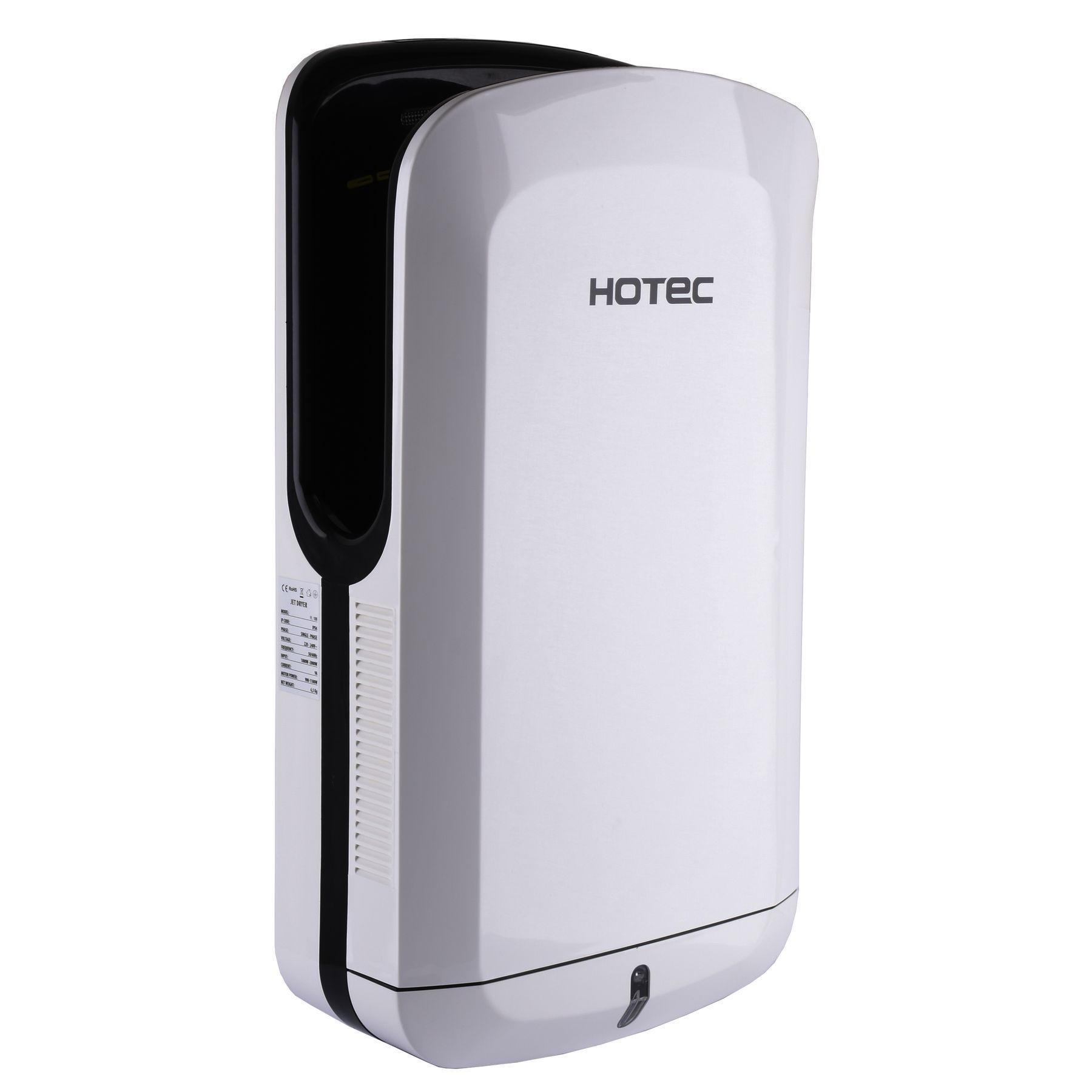 Сушарка для рук HOTEC 11.109 ABS White - Image 1