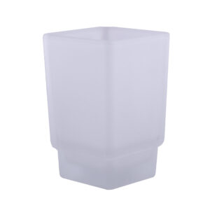 СТАКАН матовий квадратний GLASS 0021A для TKB, SQ ,BQ