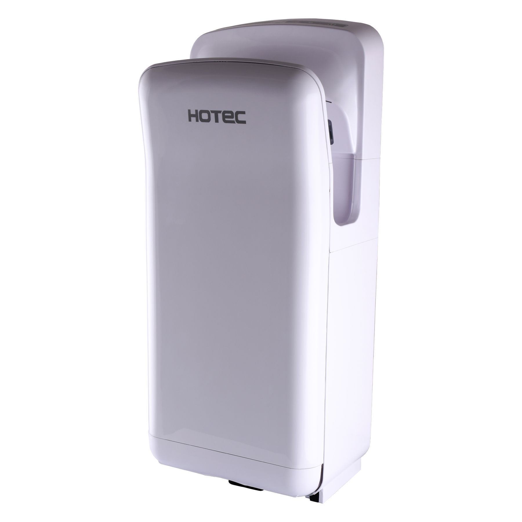 Сушарка для рук HOTEC 11.101 ABS White сенсорна, корпус пластик білий (220В ,1650-2050Вт) - Image 1