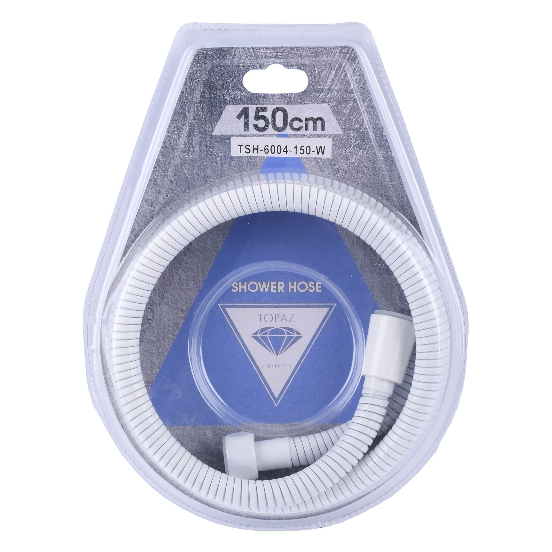 Шланг душовий TOPAZ TSH-6004-150-W 150см - Image 1