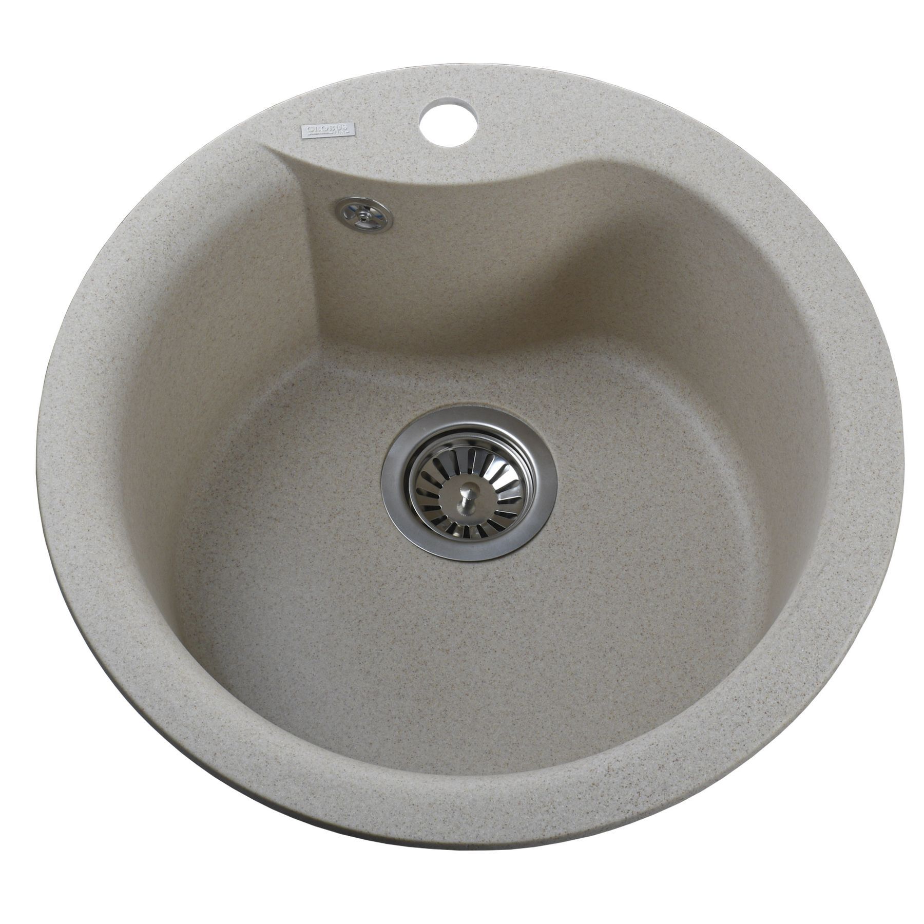 Гранітна мийка Globus Lux ORTA піщаний 485мм-А0004 - Image 1