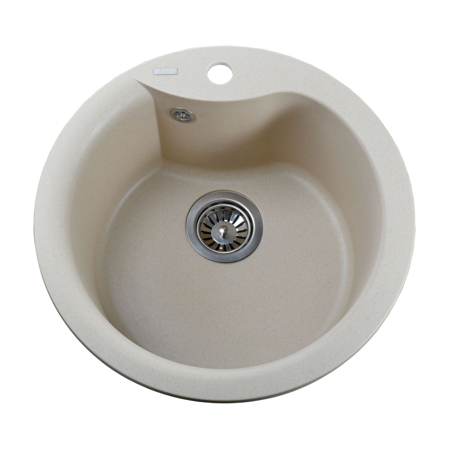 Гранітна мийка Globus Lux ORTA слонова кiстка 485 - Image 1