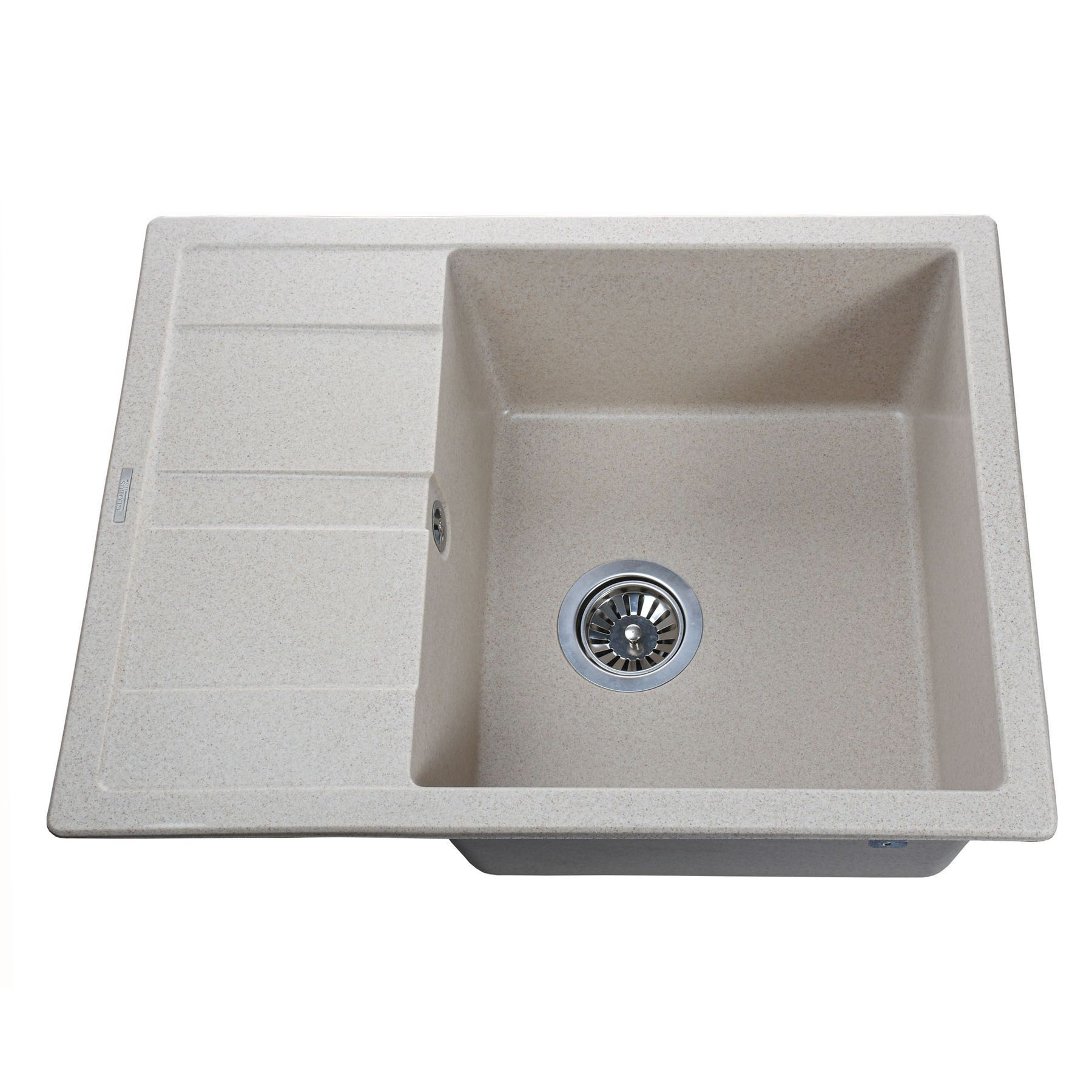 Гранітна мийка Globus Lux ONE піщаний 650х500мм-А0004 - Image 1