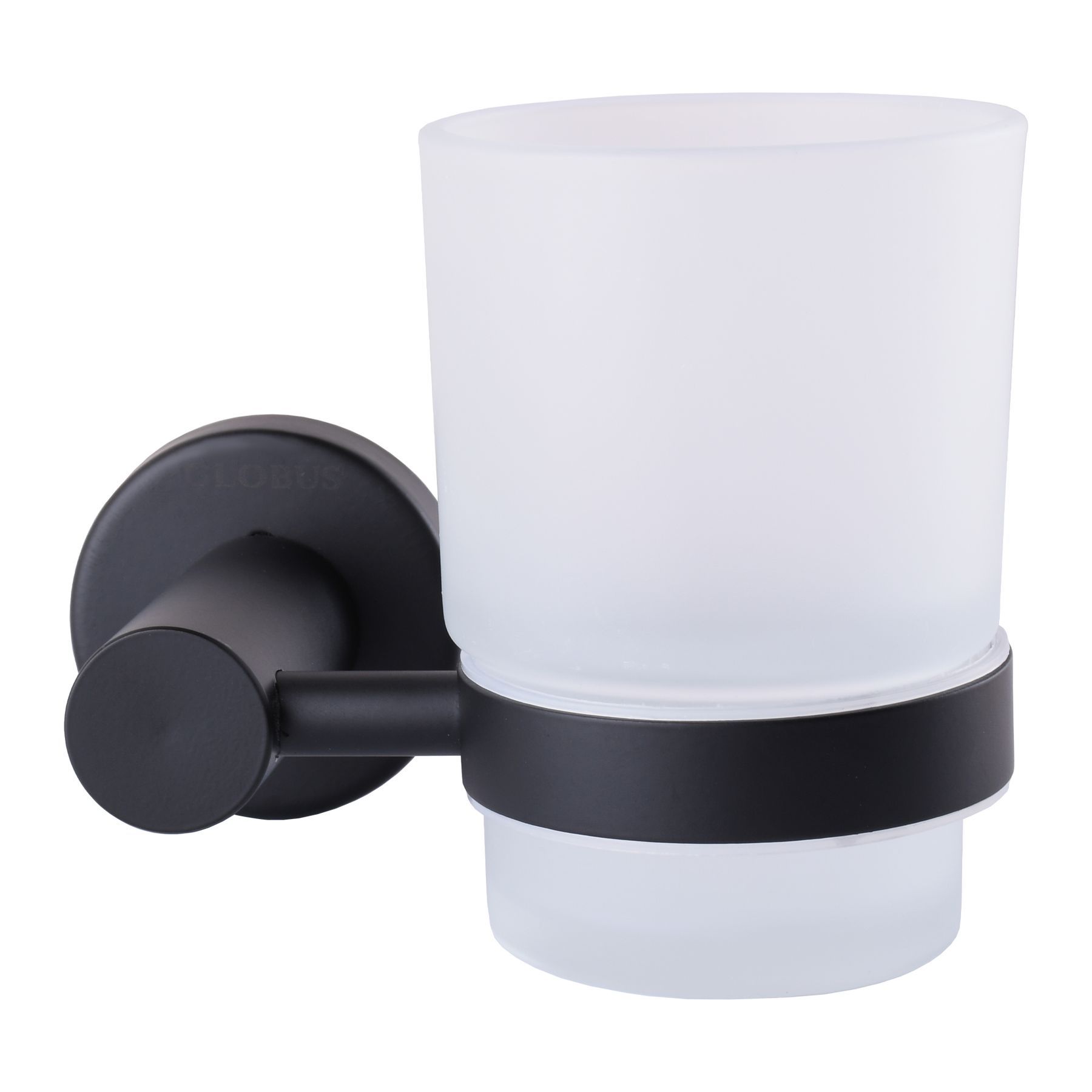 Стакан одинарний Globus Lux BS8409 чорний матовий SUS304 - Image 1