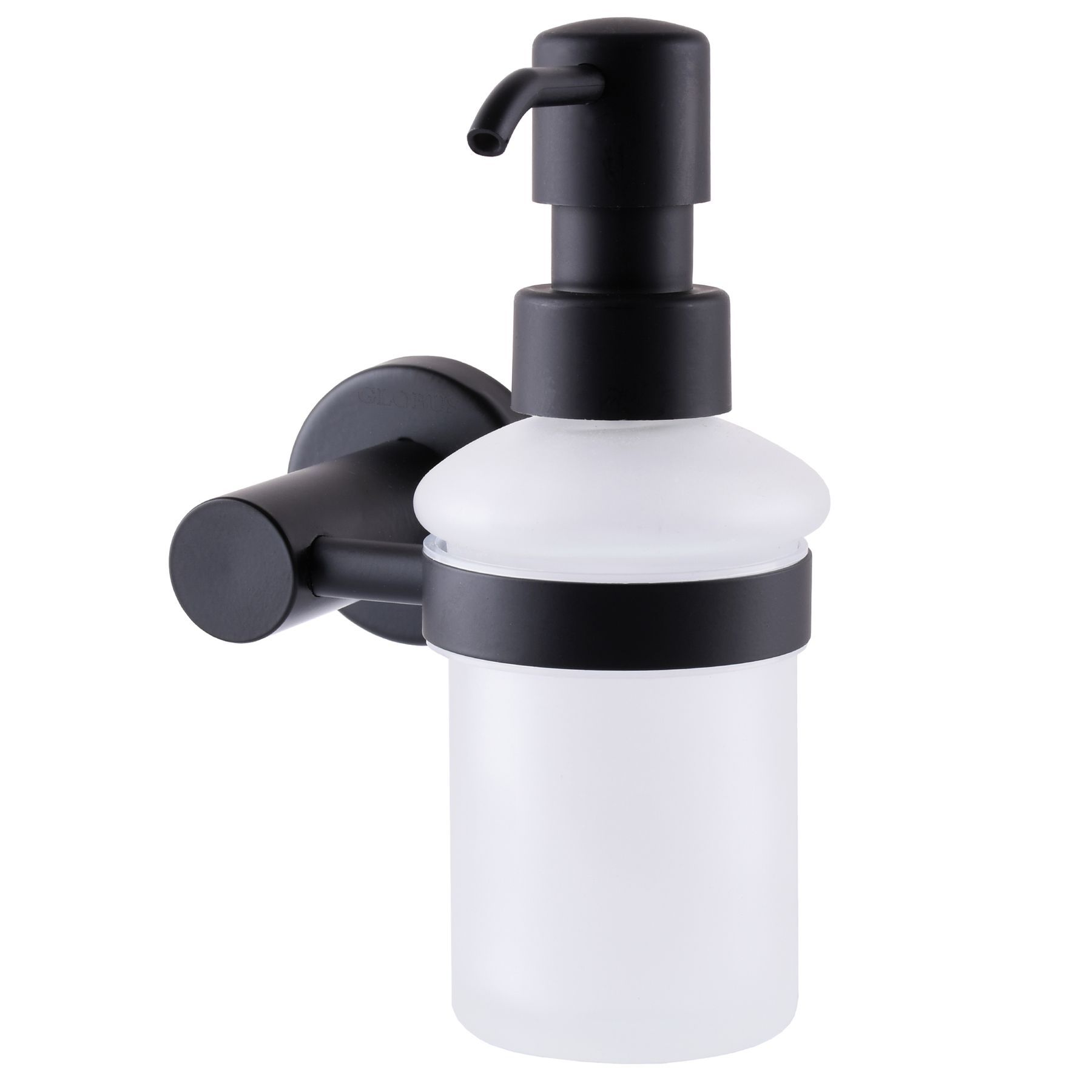 Дозатор рідкого мила Globus Lux BS8433 чорний матовий SUS304 - Image 1