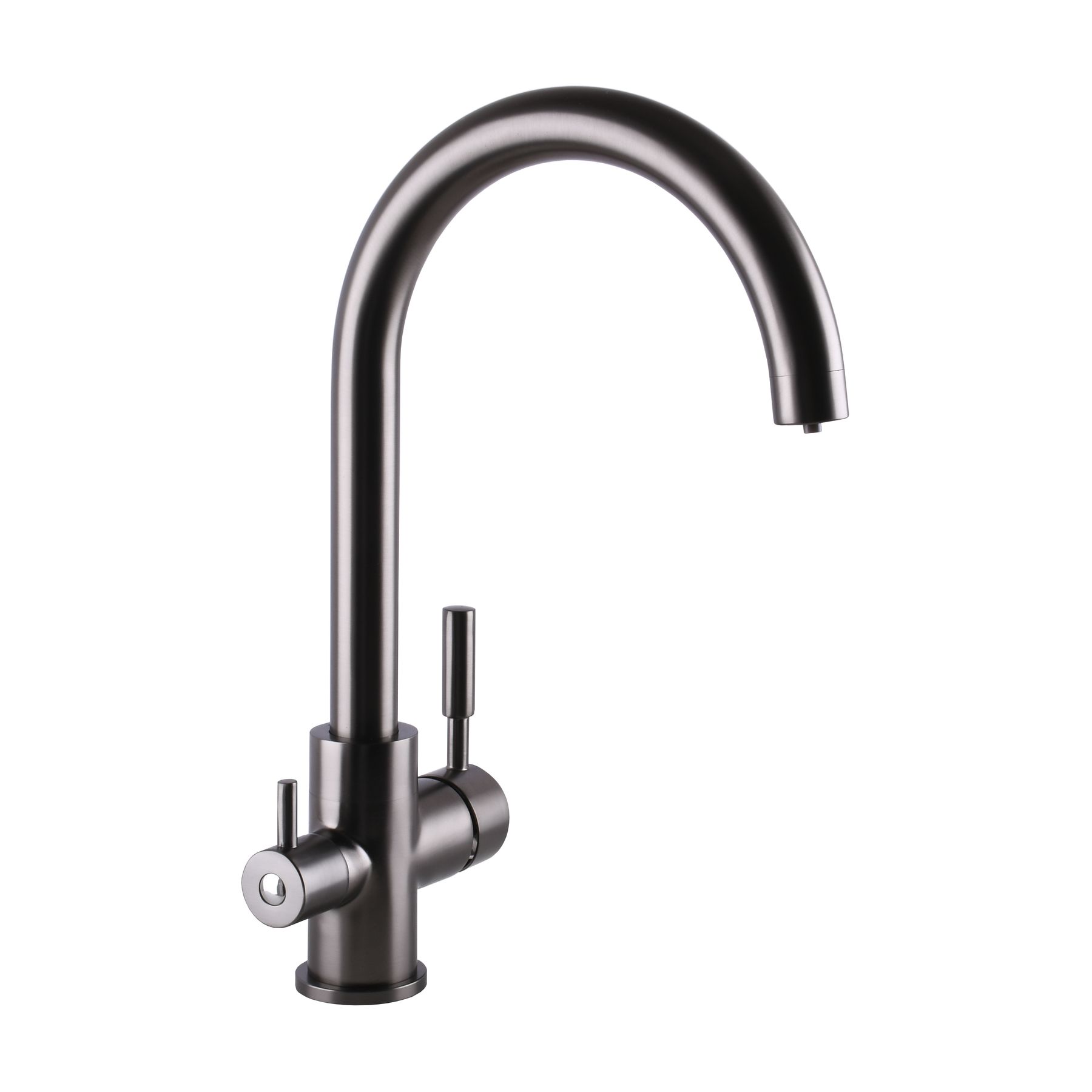 Змішувач для кухні під осмос Globus Lux LAZER GLLR-0333-11-GRAPHITE - Image 1