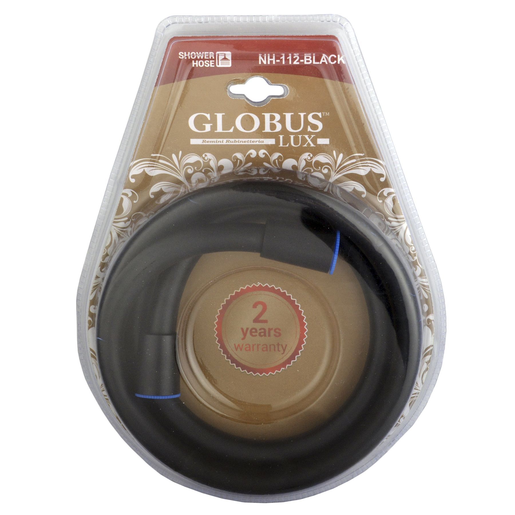 Шланг душовий Globus Lux NH-112-150-Black - Image 1