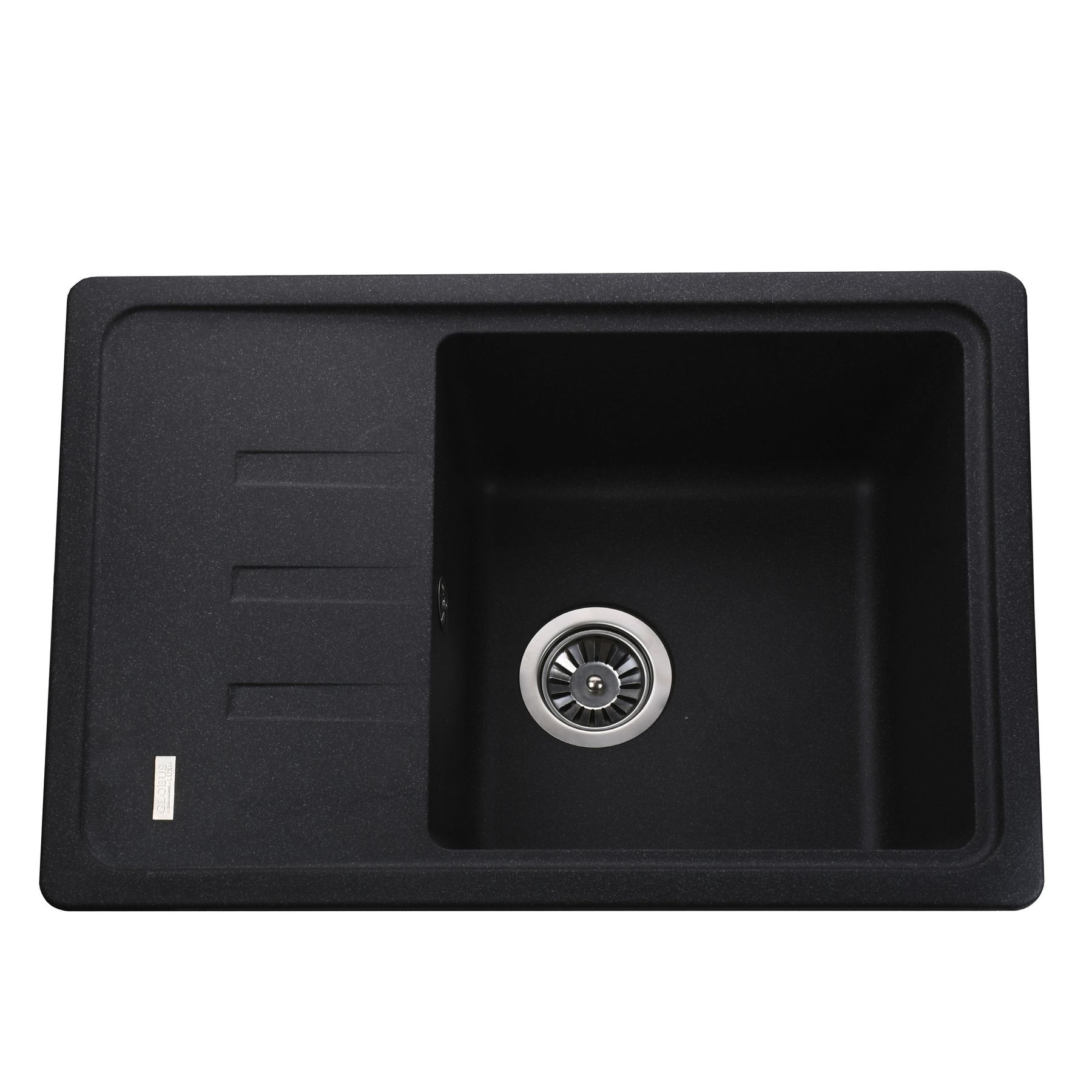 Гранітна мийка Globus Lux MONO графіт 620х435мм-А0001 - Image 1