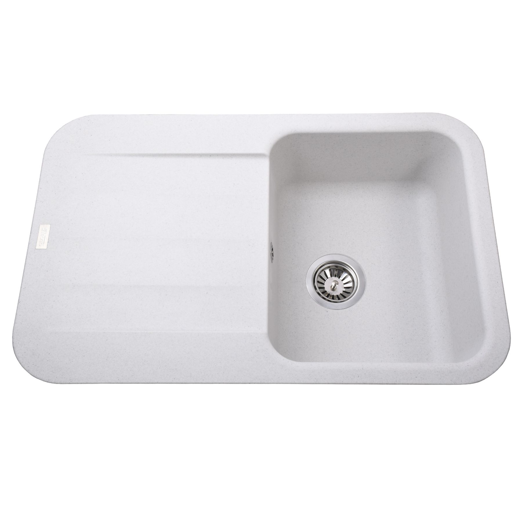 Гранітна мийка Globus Lux OBER перлина 780х500мм - Image 1