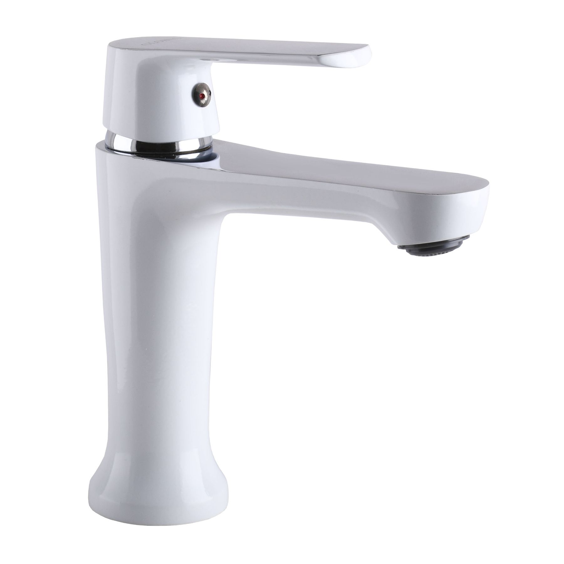 Змішувач для умивальника Globus Lux Laguna GLA-0401-7-WHITE - Image 1