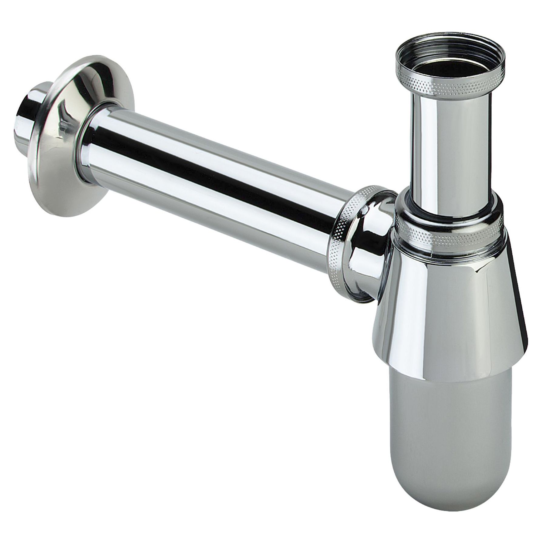 Сифон для раковини VIEGA 1 1/4″ х1 1/4″ металевий хром бутил. б/г100674 - Image 1