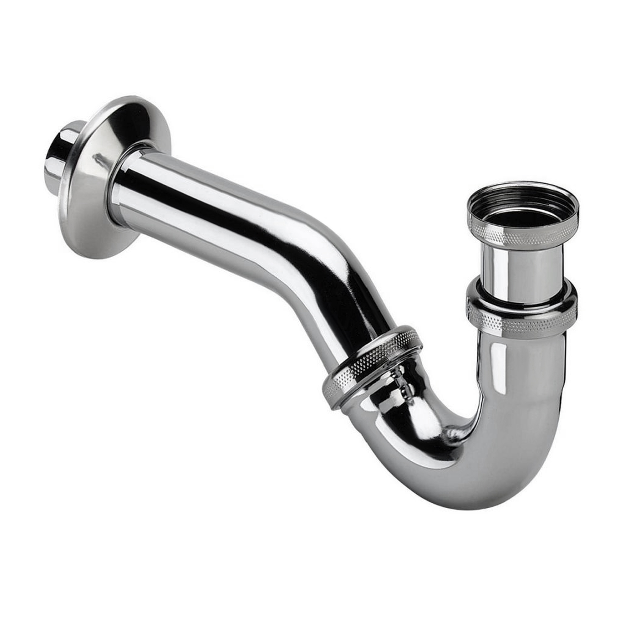 Сифон для бІде VIEGA 1 1/4″х1 1/4″ хром трубний 103781 - Image 1