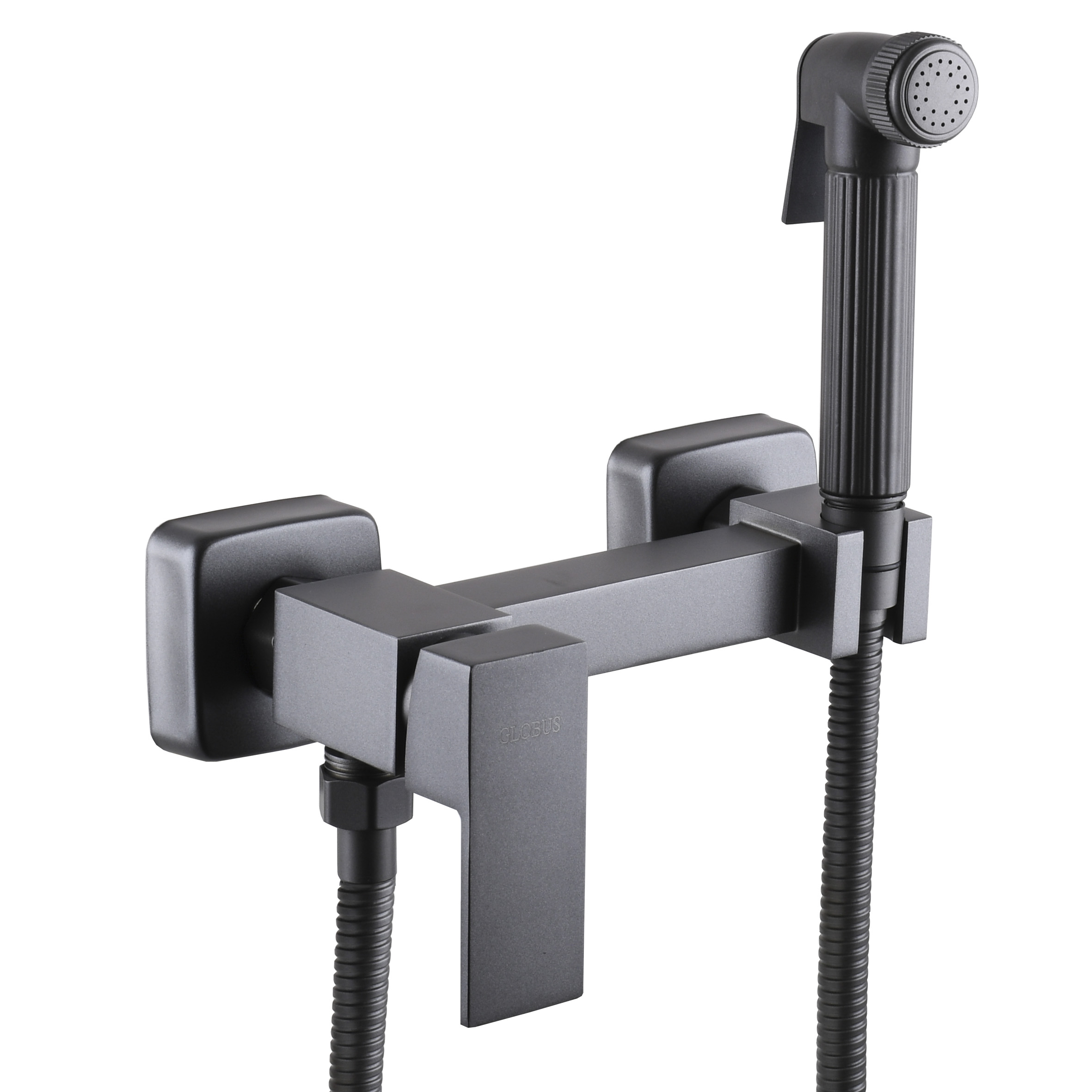 Змішувач гігієнічний Globus Lux Niagara  GLN-5-106MIX-Graphite - Image 1