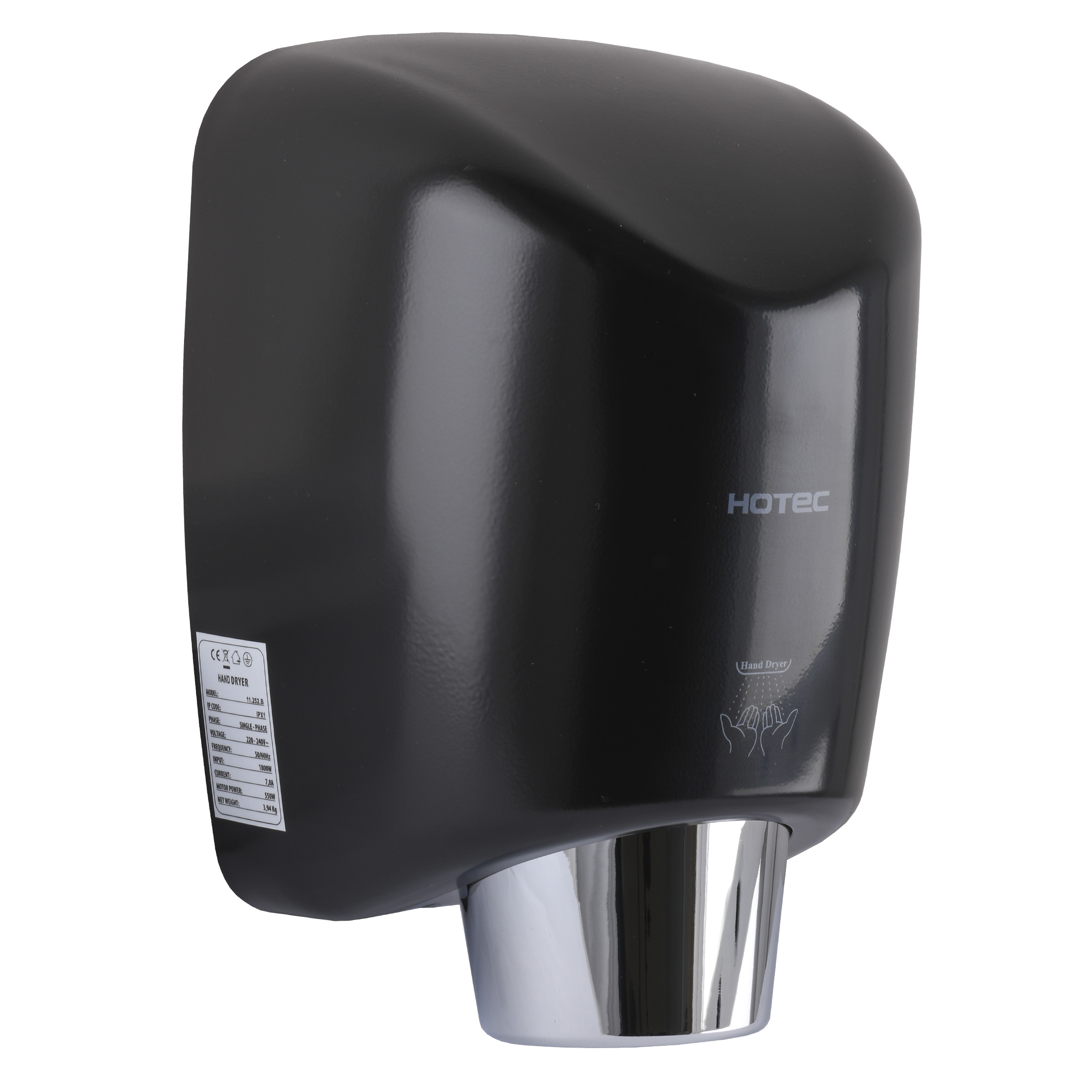 Сушарка для рук HOTEC 11.252.B - Image 1