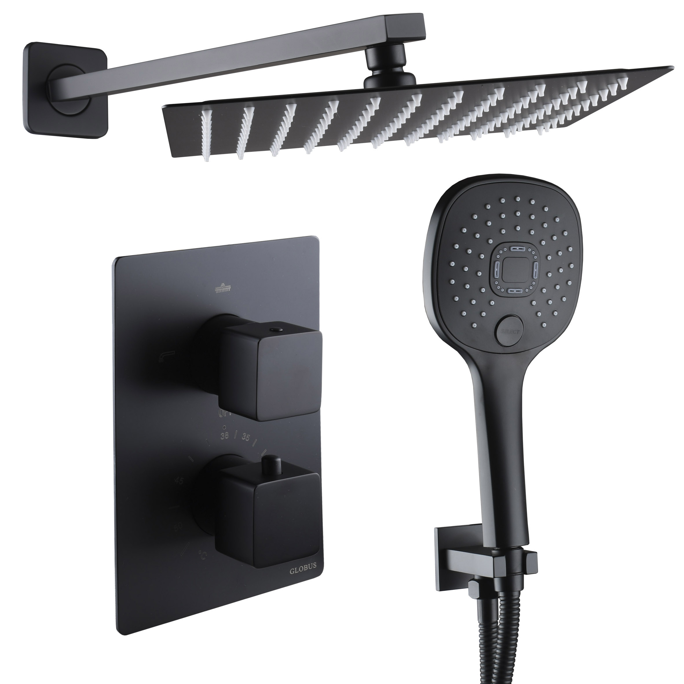 Душова система Globus Lux SMART GLM-505W-BB-TT - Image 1