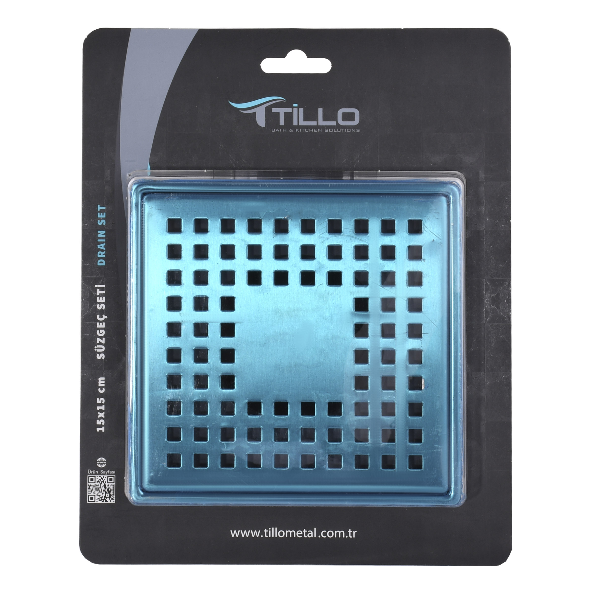 Трап душовий TILLO TM216 15х15см - Image 1