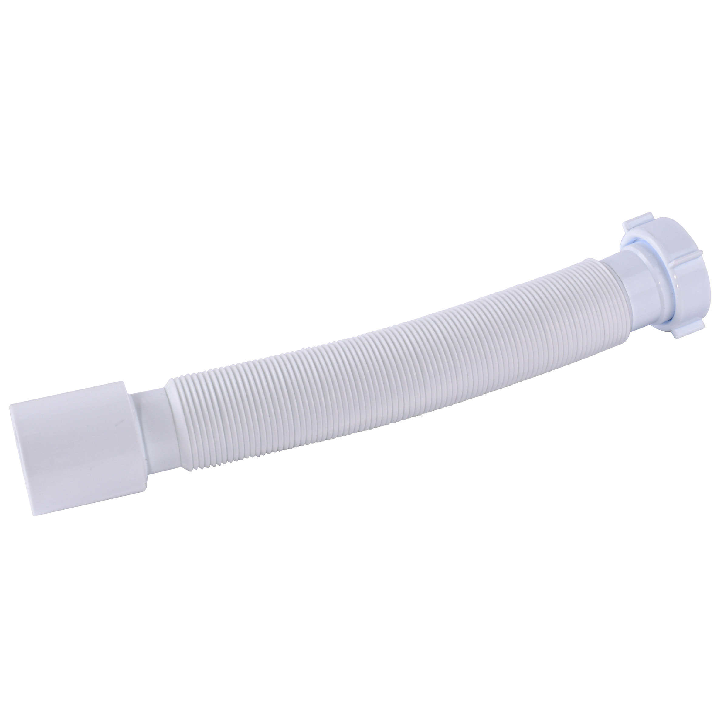 Трубка пластикова гофрована  Г0852 40х50 L=800 мм гайка пластик SOLOPLAST - Image 1