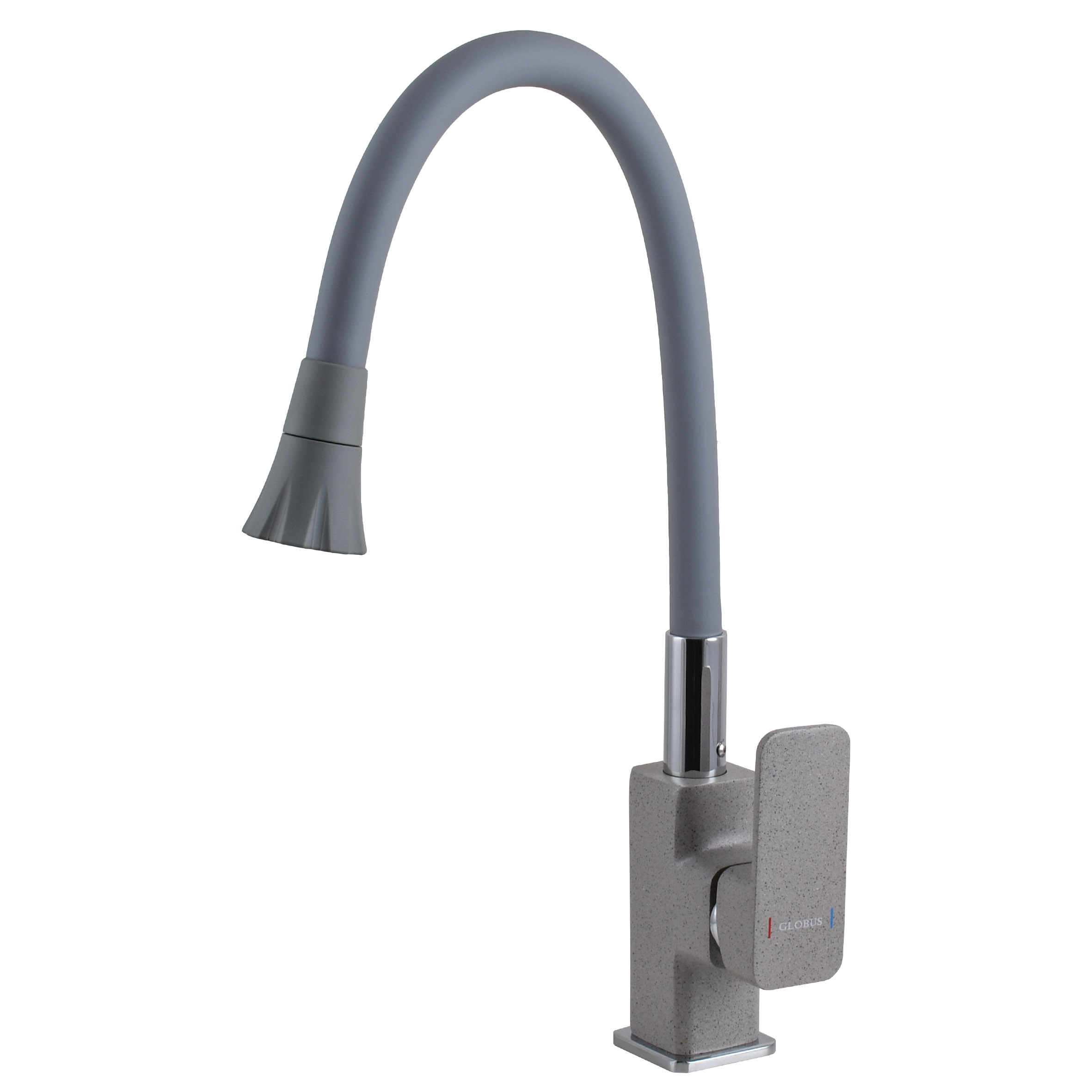 Змішувач для кухні Globus Lux Milano GLM-0203LA-2-G03-ARENA - Image 1
