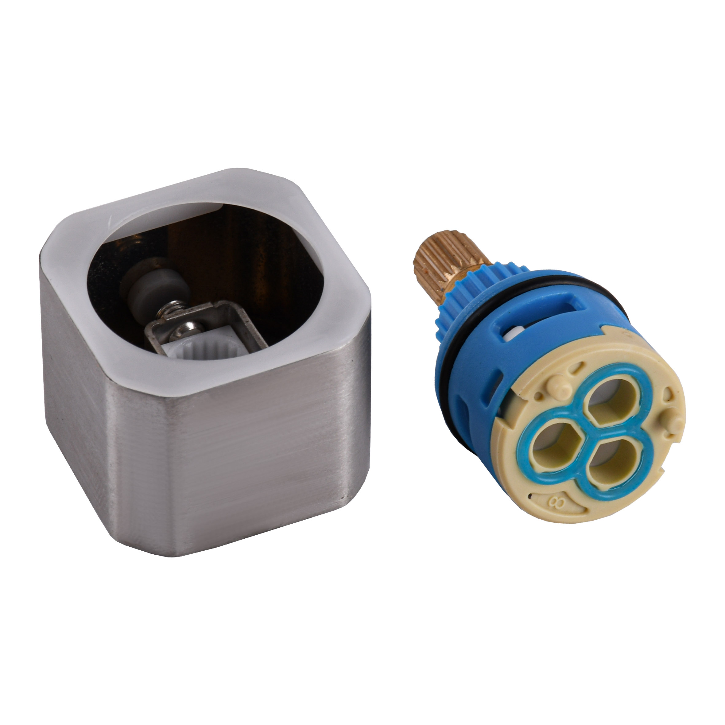 SC-SKU-200-Кран-Букса переключення з квадратною рукояткою. д/душ систем SUS, 3-х ходова - Image 1