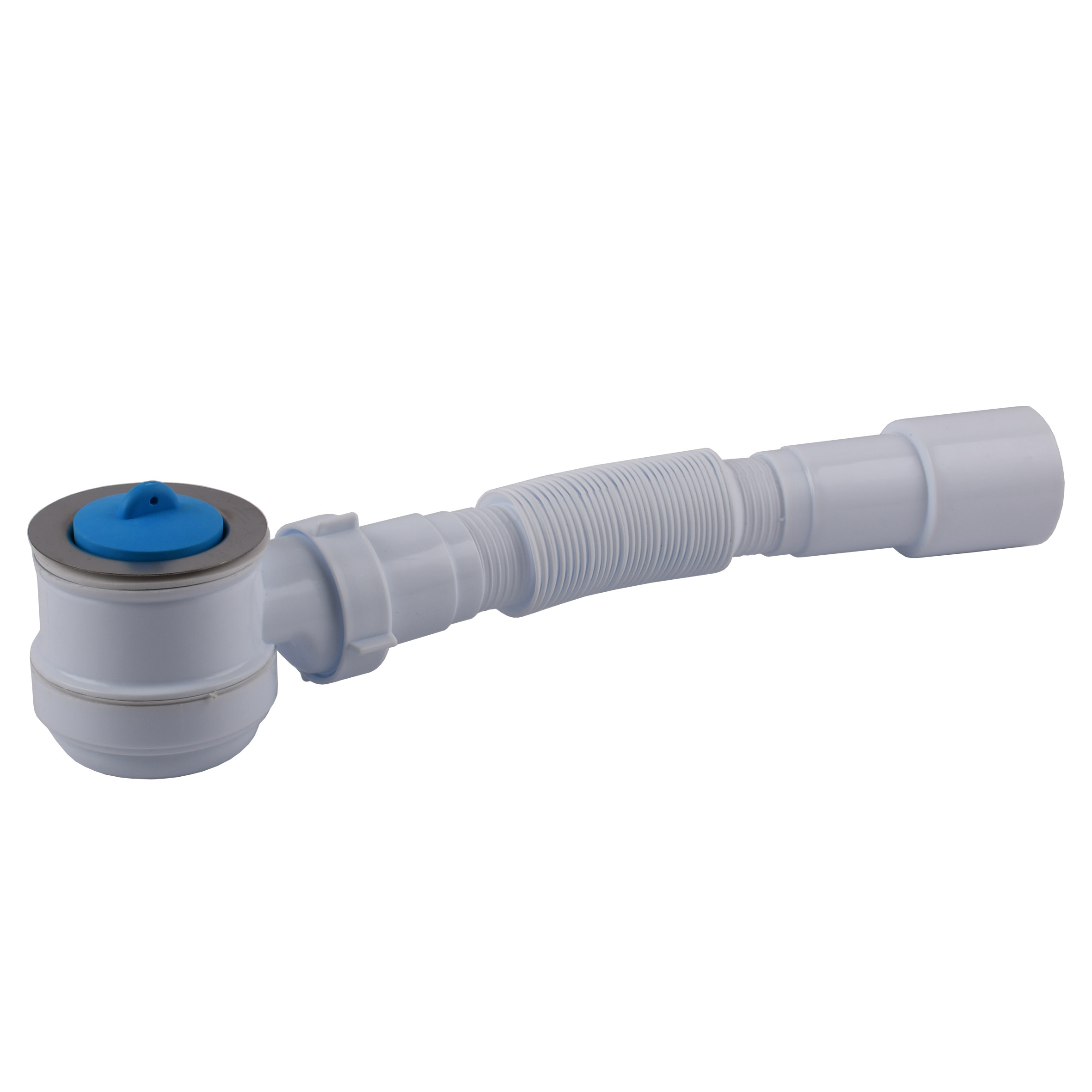 Сифон OPTIMUM низький пляшковий для душ.піддону з випуск 1 1/2″ та гофротрубою 40*40/50 OPTI 09033 - Image 1