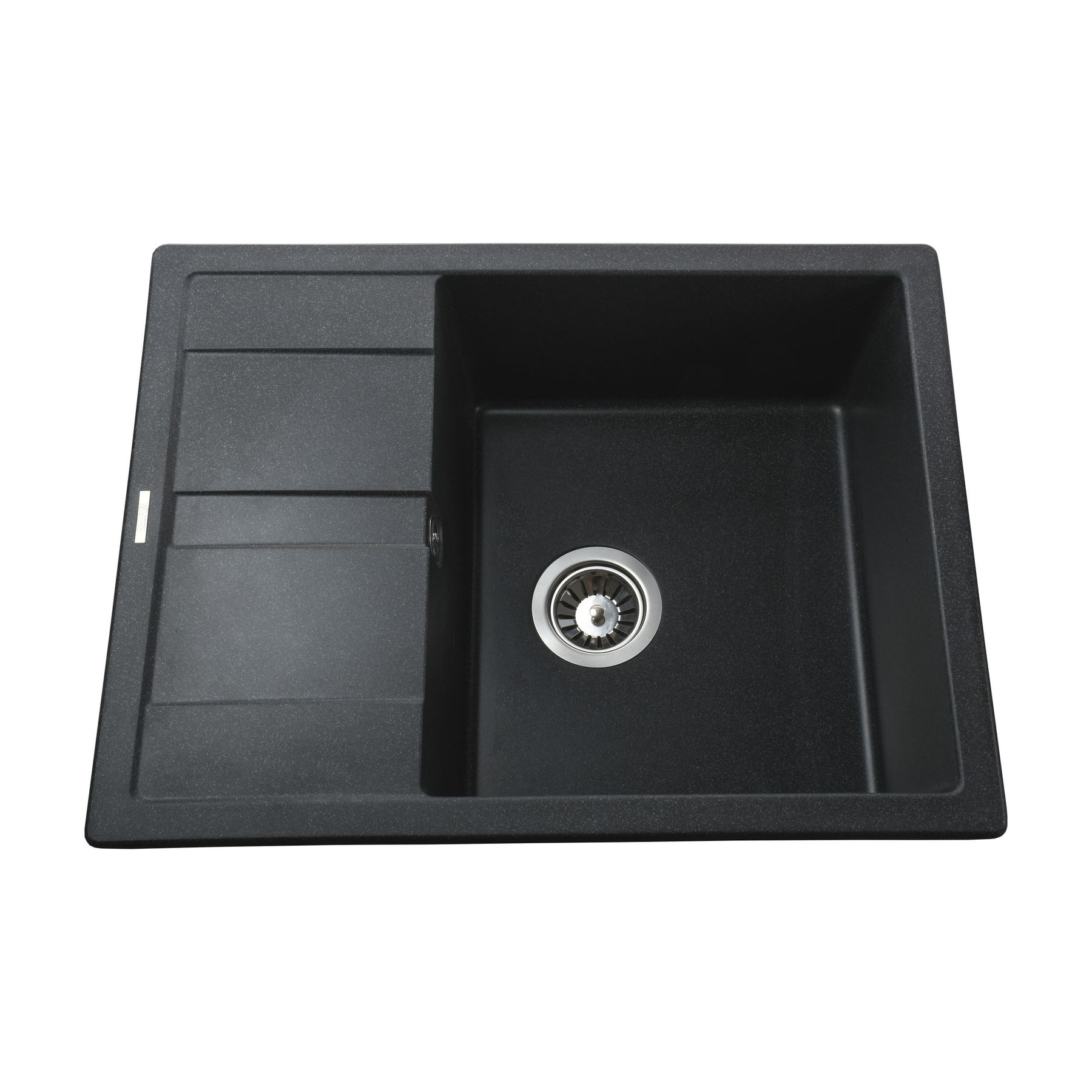 Гранітна мийка Globus Lux ONE графіт 650х500мм-А0001 - Image 1