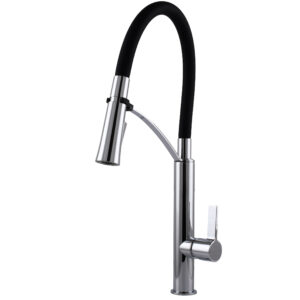 Змішувач для кухні TOPAZ MODERNO TMD-8817-H23-BL