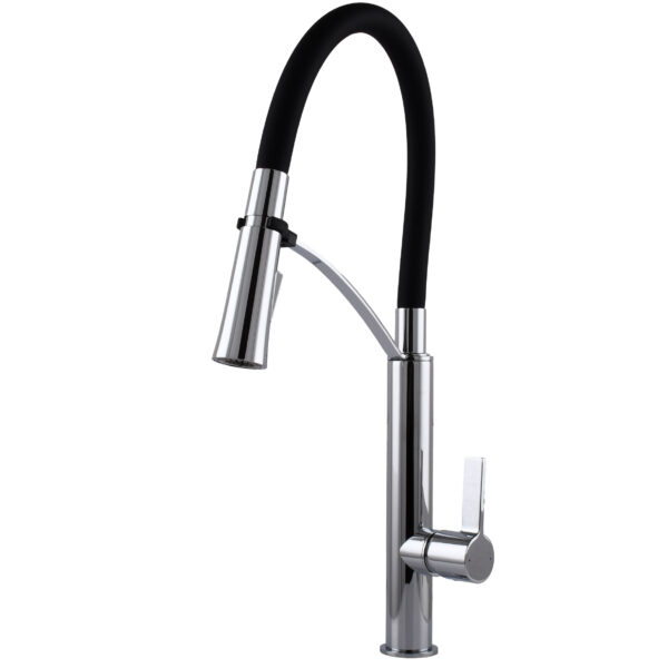 Змішувач для кухні TOPAZ MODERNO TMD-8817-H23-BL