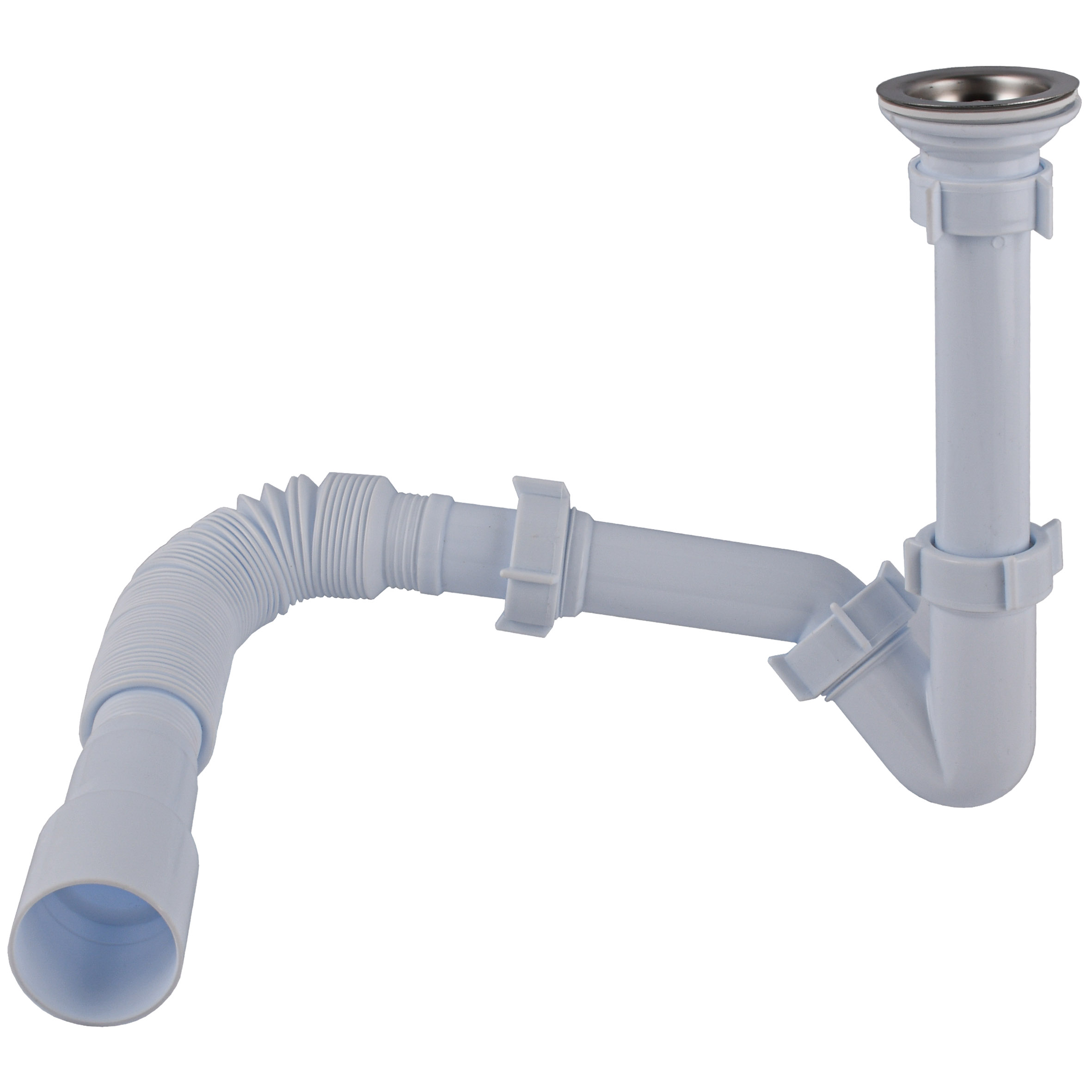 Сифон OPTIMUM для біде з різьбовим випуском та гофротрубою 32 * 40/50 OPTI 18050 - Image 1