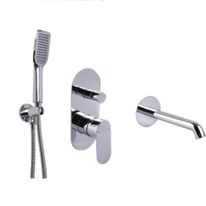 Змішувач для ванни вбудований TOPAZ BARTS TBG 07222-H36