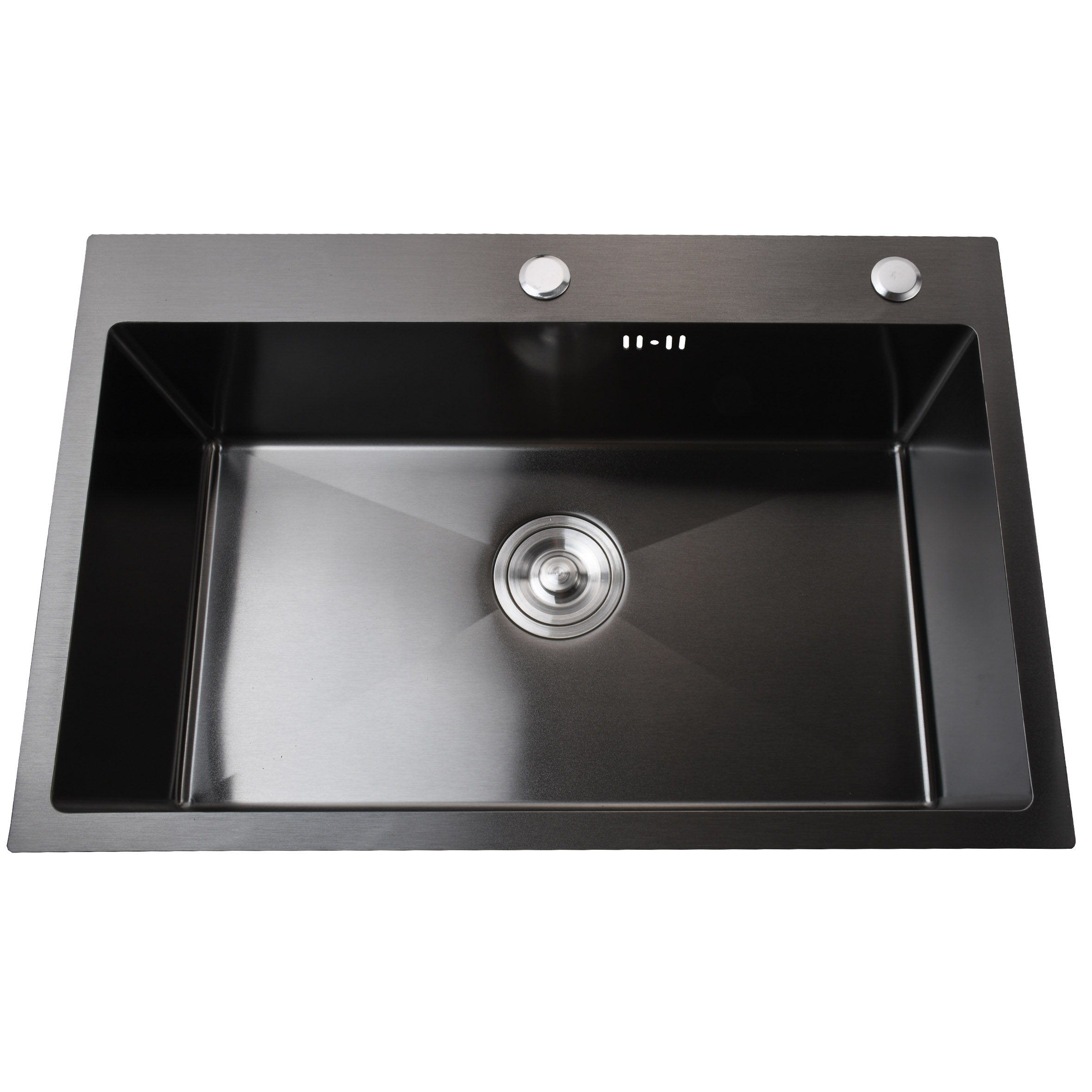 Мийка кухонна 3mm 680х450 Графіт 6845HG Mira - Image 1