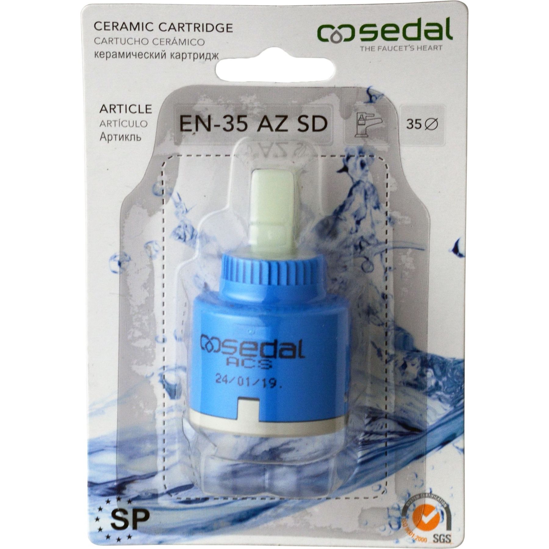 Картридж SEDAL EN-35 AZ SD D35 - Image 1