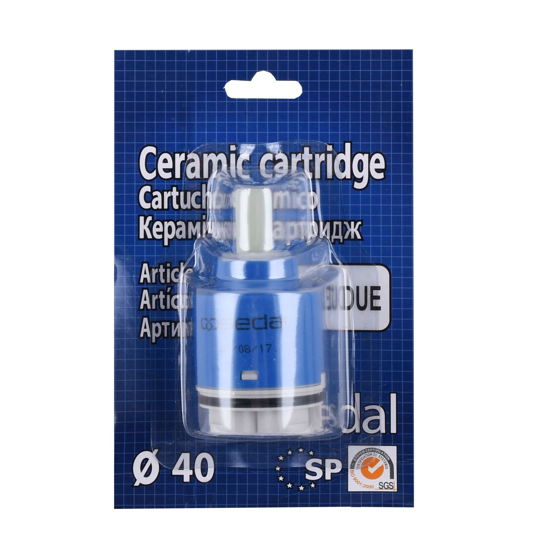 Картридж SEDAL E-40 AZ CD DUE D40 - Image 1