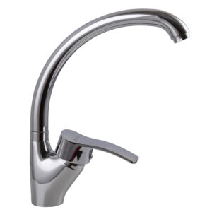 Змішувач для кухні Globus Lux QUEENSLAND GLQU-0203S-BIG боковий на ГАЙЦІ-(картридж Sedal)