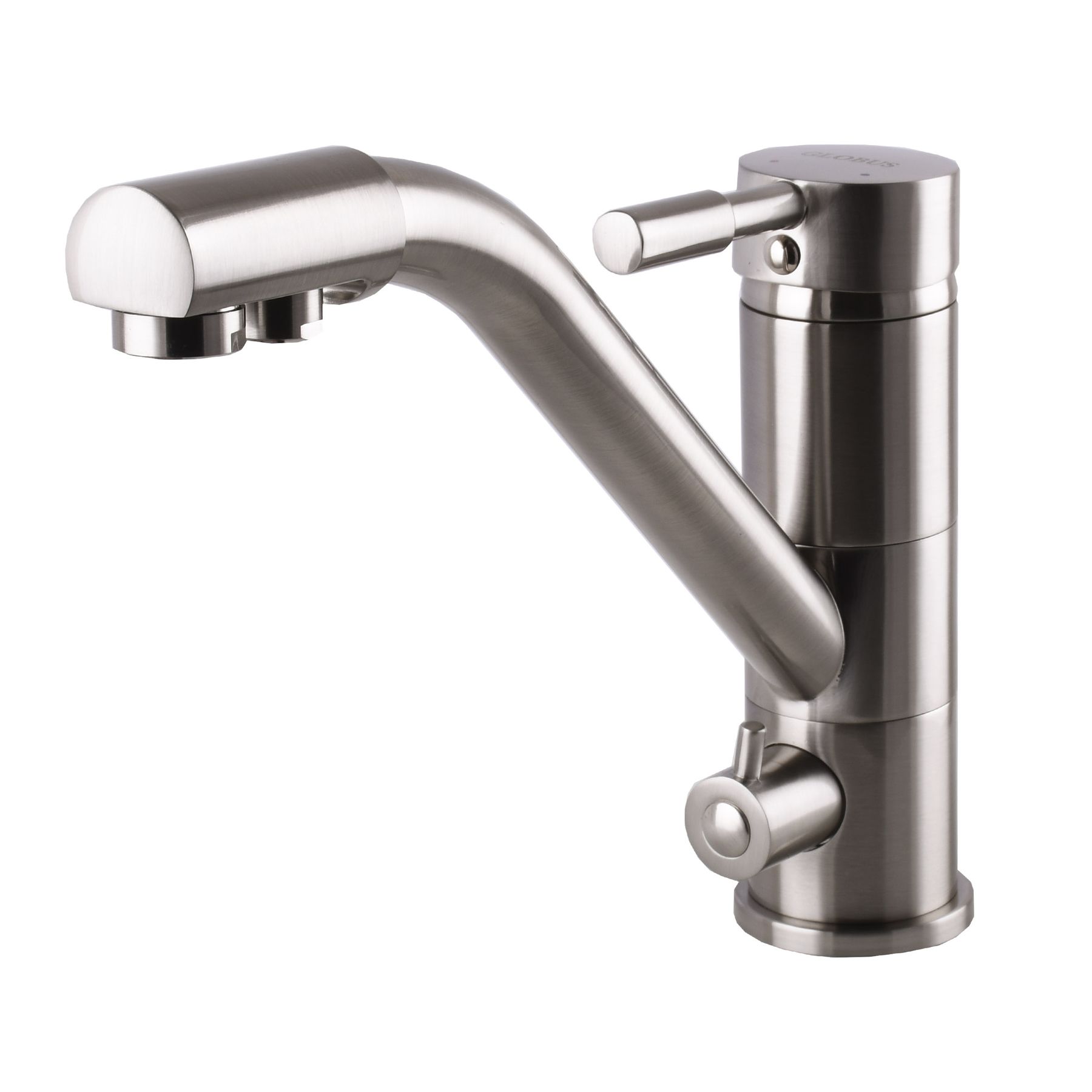 Змішувач для кухні під осмос Globus Lux LAZER GLLR-0555-8-STSTEEL - Image 1