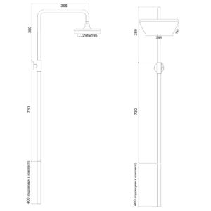 Душова система Globus Lux BETTA  GLBE-2002 - Image 2