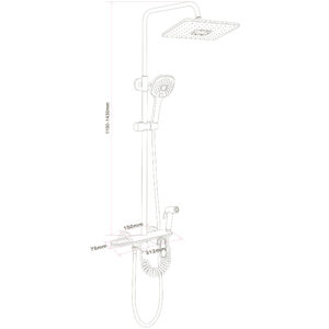 Душова система Globus Lux BETTA  GLBE-2002 - Image 3