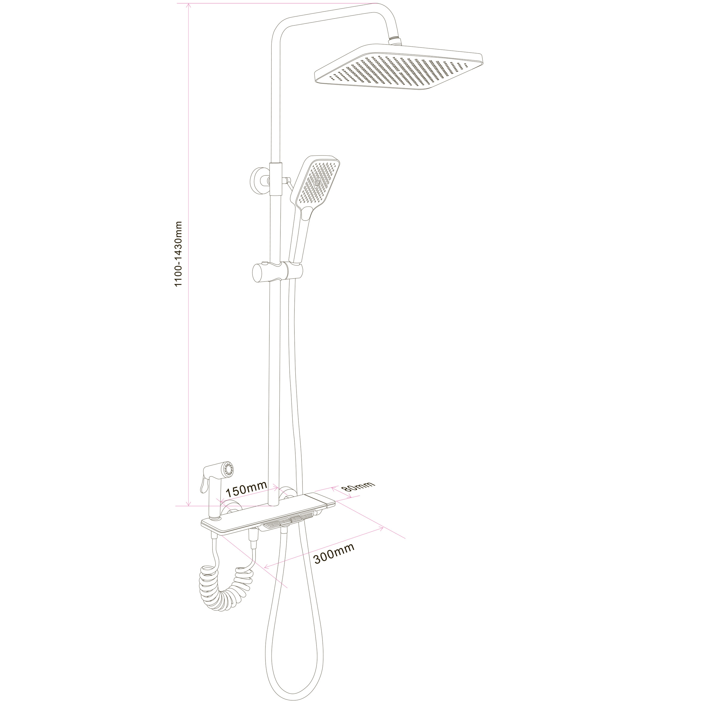 Душова система Globus Lux GAMMA  GLGM-3002 - Image 3
