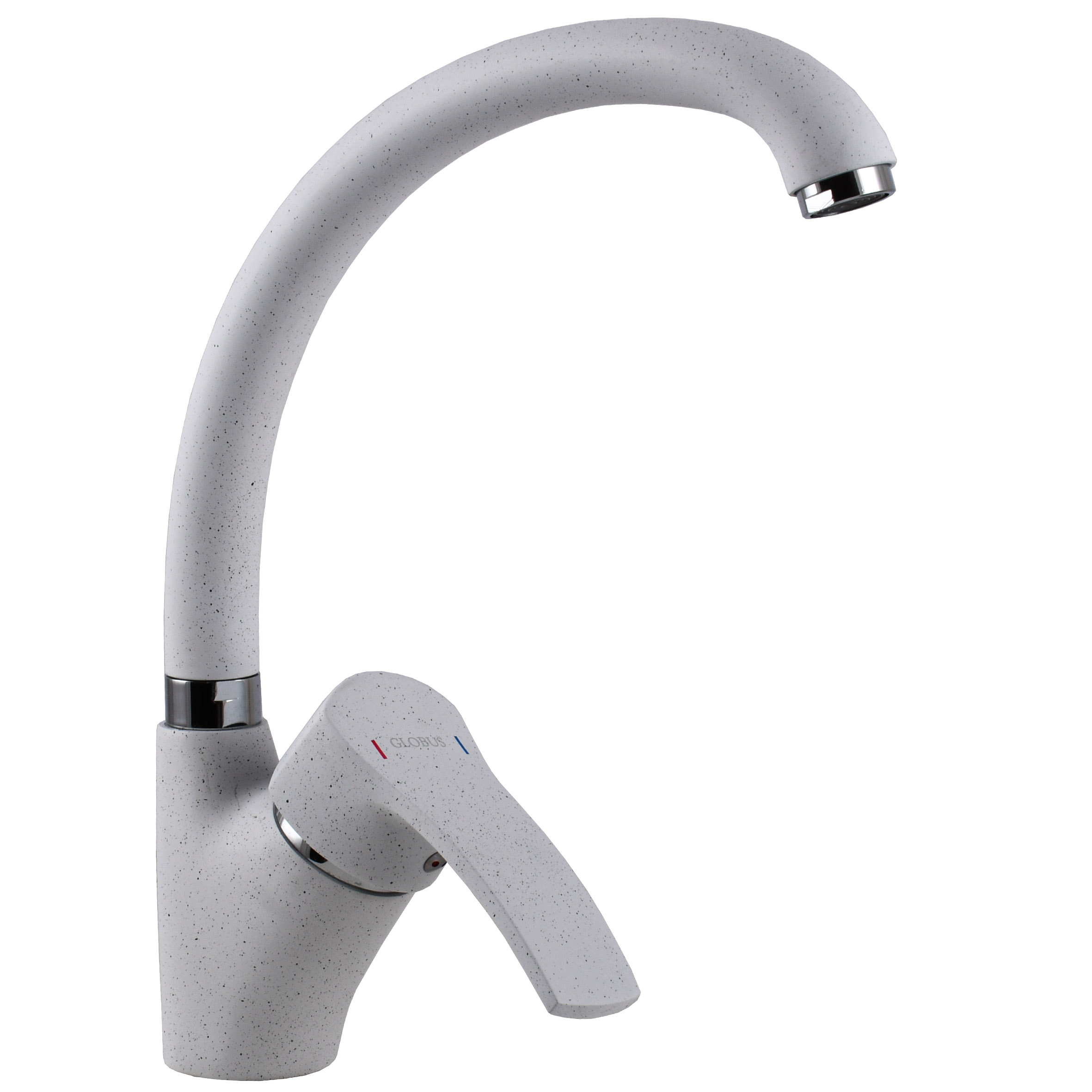Змішувач для кухні Globus Lux QUEENSLAND GLQU-0203S-BIG-7-WHITE - Image 2