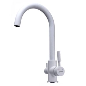 Змішувач для кухні під осмос Globus Lux LAZER GLLR-0333-7-WHITE - Image 2