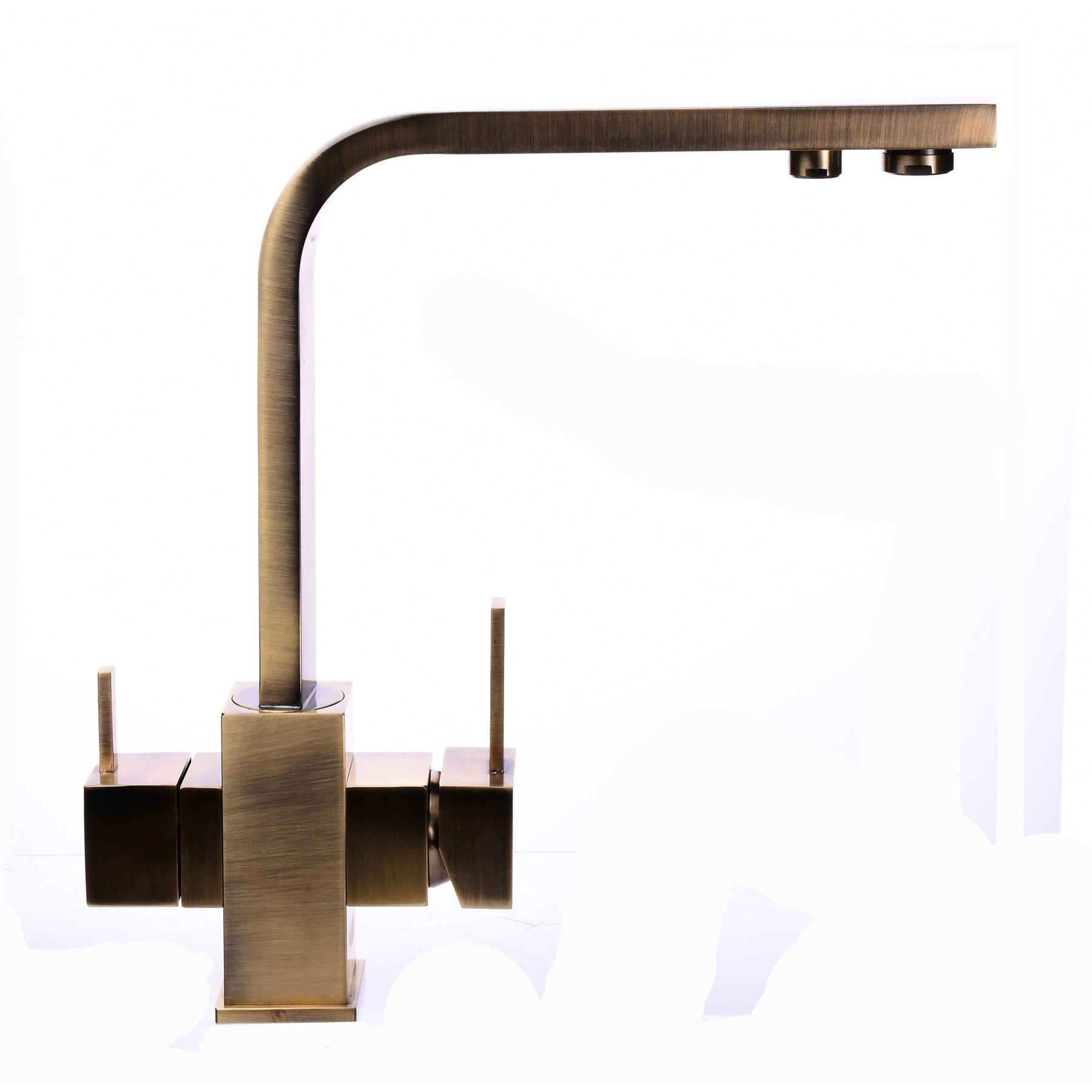 Змішувач для кухні під осмос Globus Lux LAZER GLLR-0111-9-BRONZE - Image 2