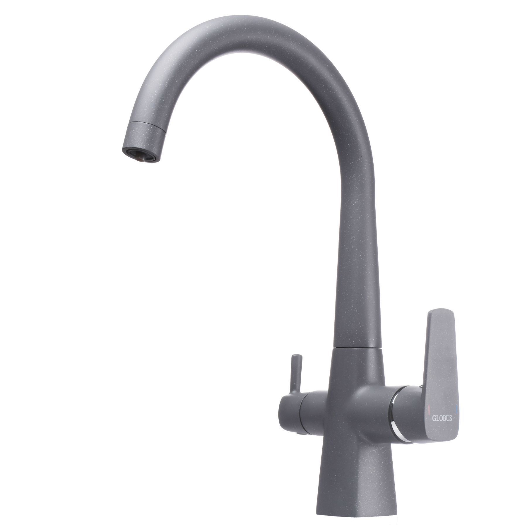 Змішувач для кухні під осмос Globus Lux LAZER GLLR-0999-3-TITANIUM - Image 2