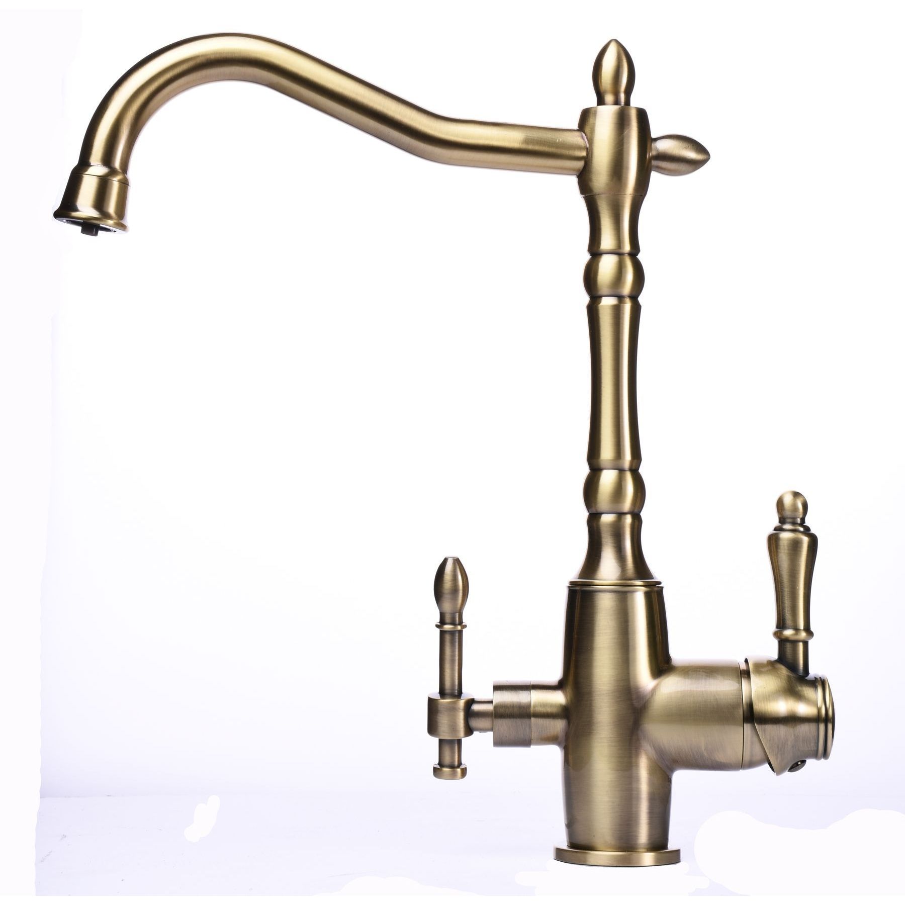 Змішувач для кухні під осмос Globus Lux LAZER GLLR-1000-9-BRONZE - Image 2