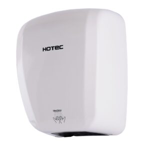 Сушарка для рук HOTEC 11.231 ABS White сенсорна, корпус пластик білий (220В ,1800Вт) - Image 2