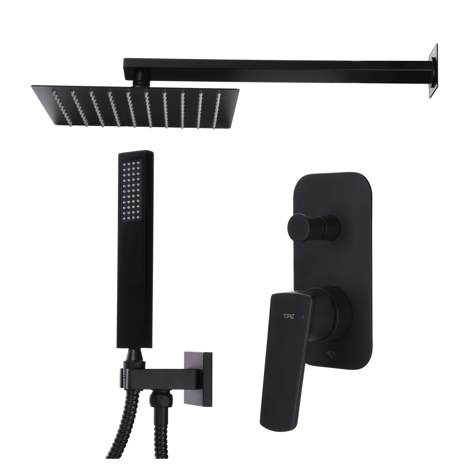 Душова система вбудована TOPAZ LEXI TLG 21205-H57-BL - Image 2