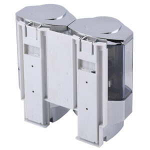 Дозатор рідкого мила подвійний  HOTEC HB 5302 - Image 2